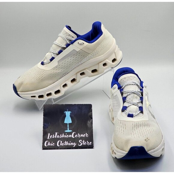 On Running Other - On Running Men's White & Blue Cloudmonster Running Sneakers Size 8.5 2670